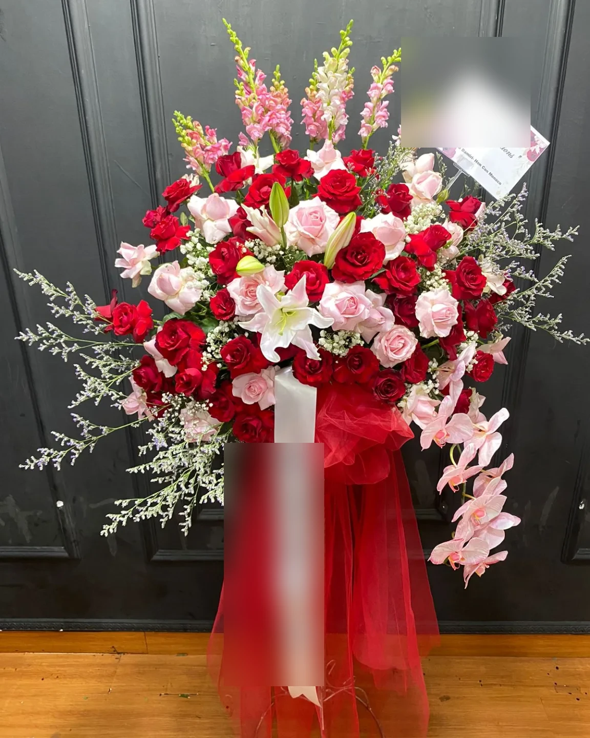 Standing Flower Premium Congratulations 2.5 Juta - Florist Jakarta same day delivery