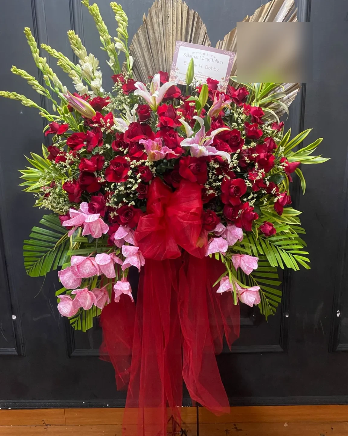 Standing Flower Premium Ulang Tahun 2 Juta - Florist Jakarta same day delivery