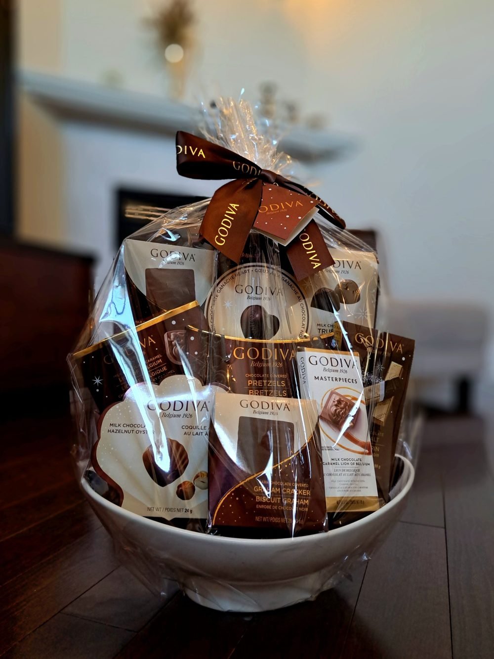 Parcel Natal Premium \"Godiva Chocolate Basket\"
