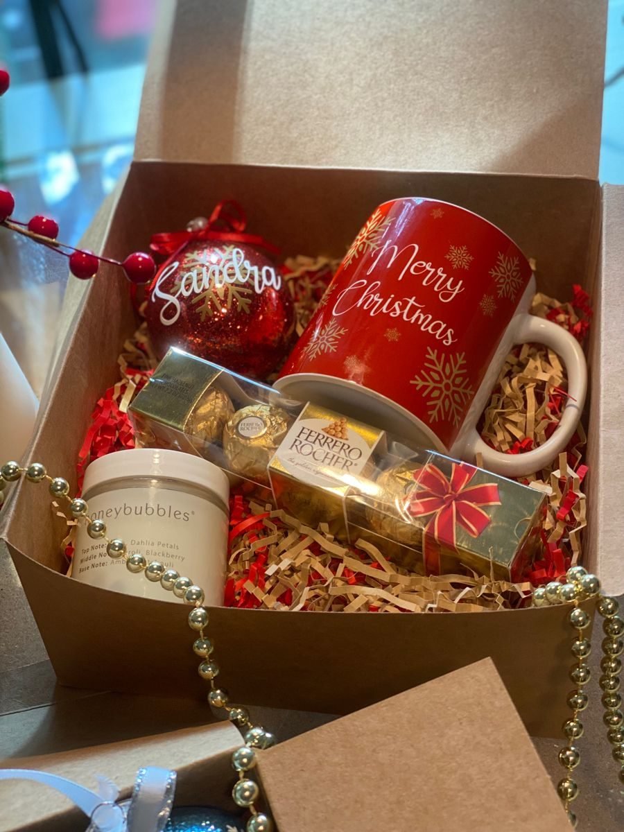 Parcel Natal Personalisasi \"Merry Christmas Mug Box\"