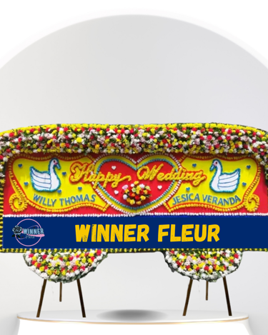 Bunga Papan Congratulations Jumbo Eksklusif - Papan Bunga Super - Papan Bunga Florist Jakarta kode WF-BP-O-02