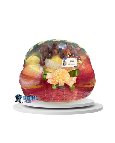 Parcel Buah Mix Segar - Hampers Buah Premium Hadiah - Parcel Buah Florist Jakarta kode WF-PCL-B-01