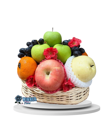 Parcel Buah Premium Eksklusif - Hampers Buah Segar Mewah (Parcel Buah) dari Florist Jakarta, kode WF-PCL-E-01