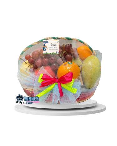 Parcel Buah Import Mewah - Hampers Buah Premium Besar - Parcel Buah Florist Jakarta kode WF-PCL-H-01