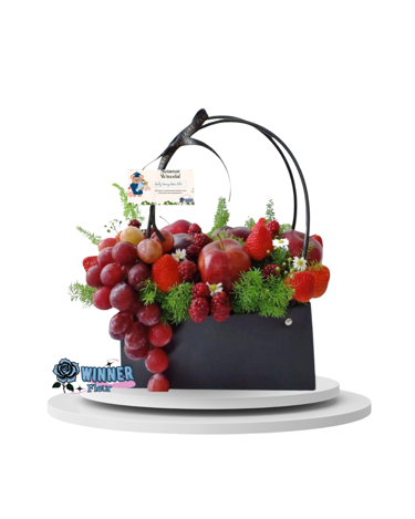 Florist Jakarta Parcel Buah: Parcel Buah Jumbo Premium - Hampers Buah Eksklusif Besar - kode WF-PCL-K-01