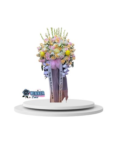 Standing Flower Bunga Super Besar - Rangkaian Bunga Jumbo - Standing Flower Florist Jakarta kode WF-SF-I-01
