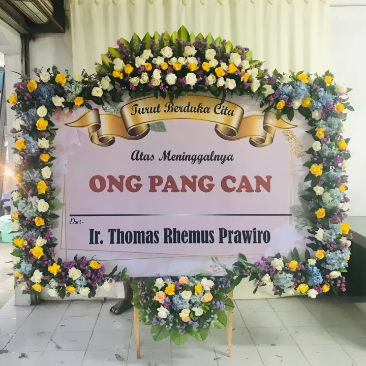 Bunga papan BPB-04 - contoh desain wilayah Bali