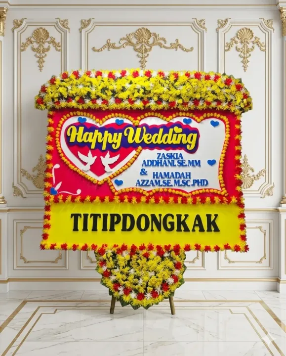 Bunga papan BPH-05 - contoh desain wilayah DKI Jakarta