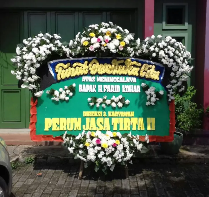 Bunga papan JT-05 - contoh desain wilayah Jawa Tengah