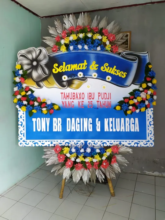 Bunga papan - contoh desain wilayah Jawa Tengah