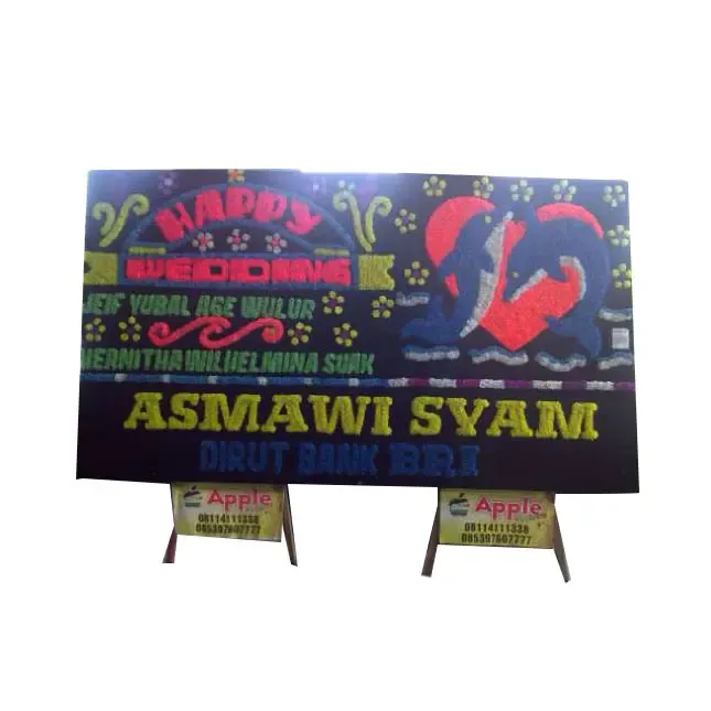 Bunga papan MSR-09 - contoh desain wilayah Sulawesi Utara